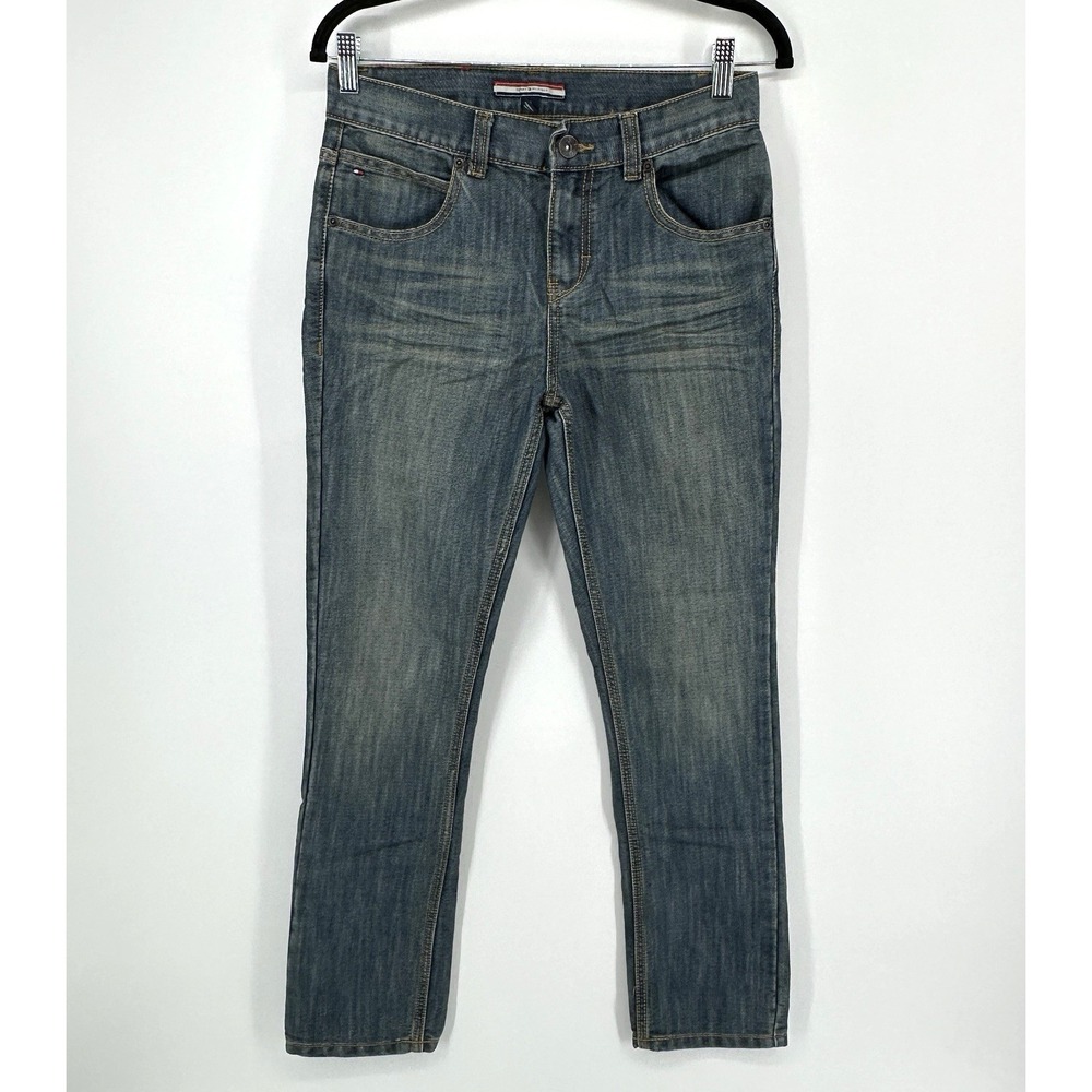 Tommy Hilfiger Women's Jeans Rebel Skinny Size 16 Blue 29X28 Y2K